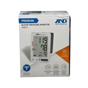 A&D Medical Premium Wrist Pressure Monitor (UB-543)